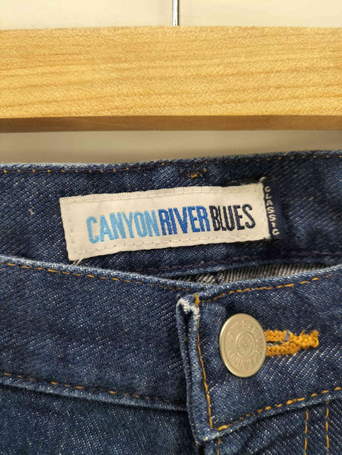 CANYON RIVER BLUES CLASSIC 5ポケット テーパード デニム パンツ 濃紺 メンズ